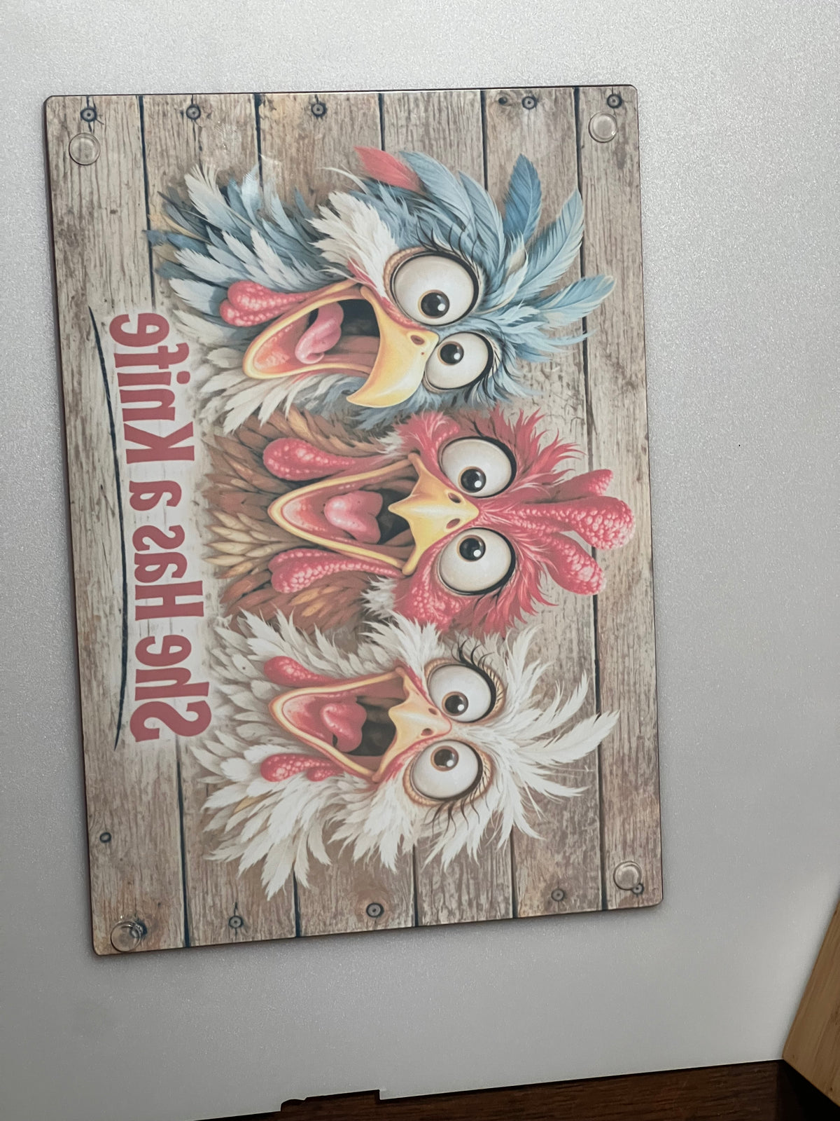 The Great Chicken Escape Cutting Board