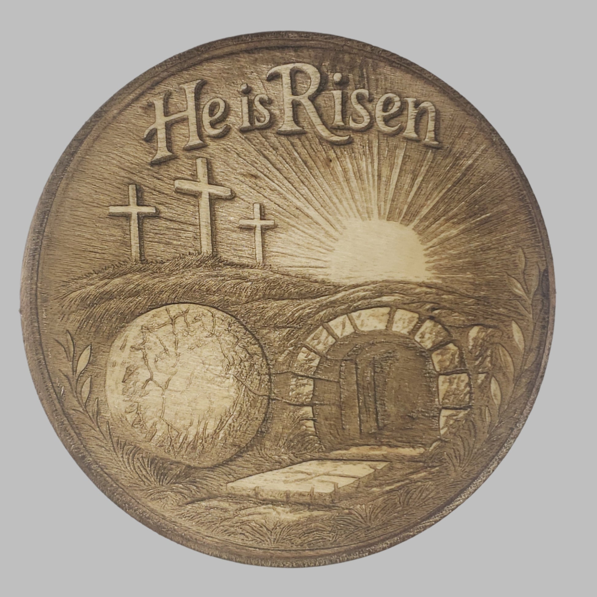 Carved Plaque